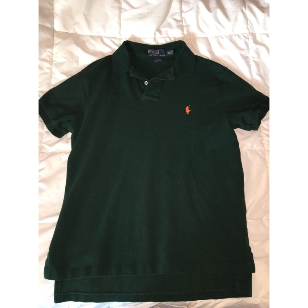 POLO RALPH LAUREN: COLLARED POLO, CUSTOM FIT